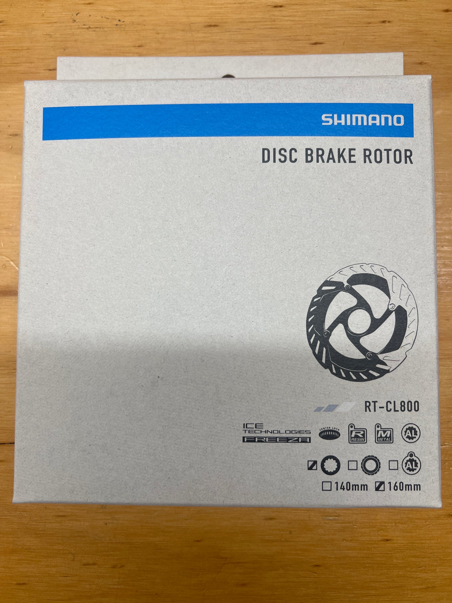 Shimano Disc Brake Rotor RT-CL800 160mm