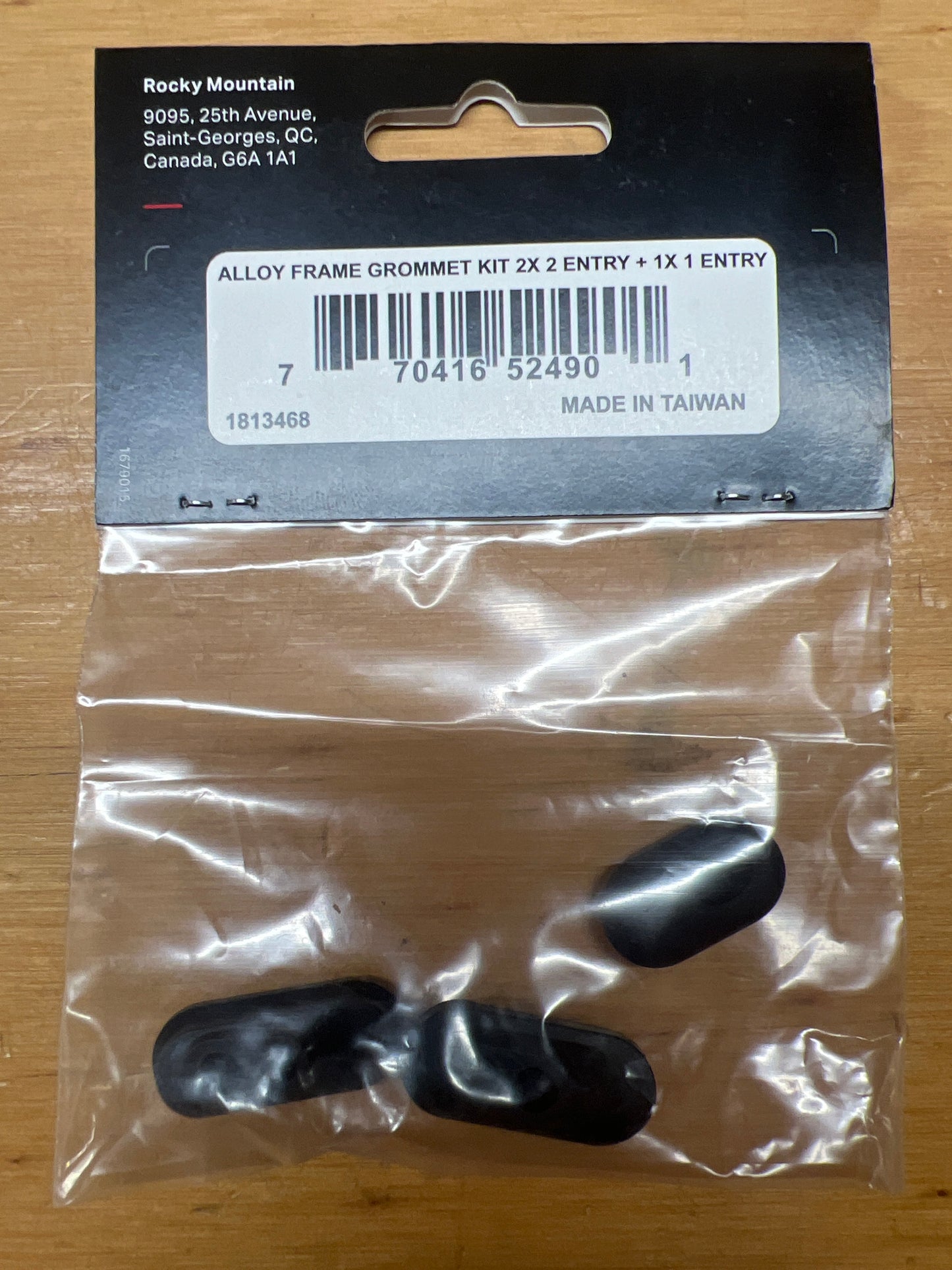 Rocky Mountain Alloy Frame Grommet Kit 1813468