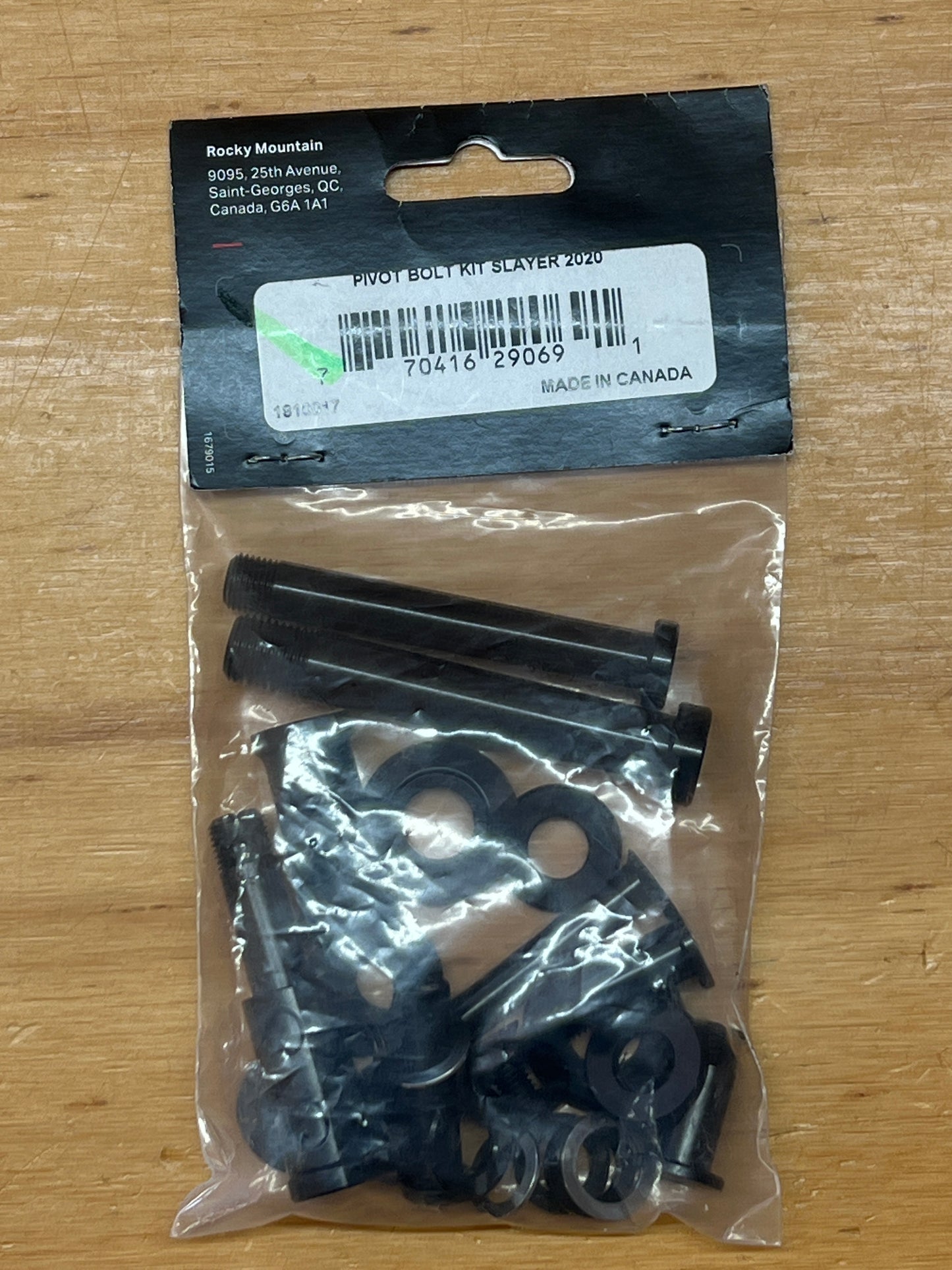 Rocky Mountain Pivot Bolt Kit Slayer 2020 1810017