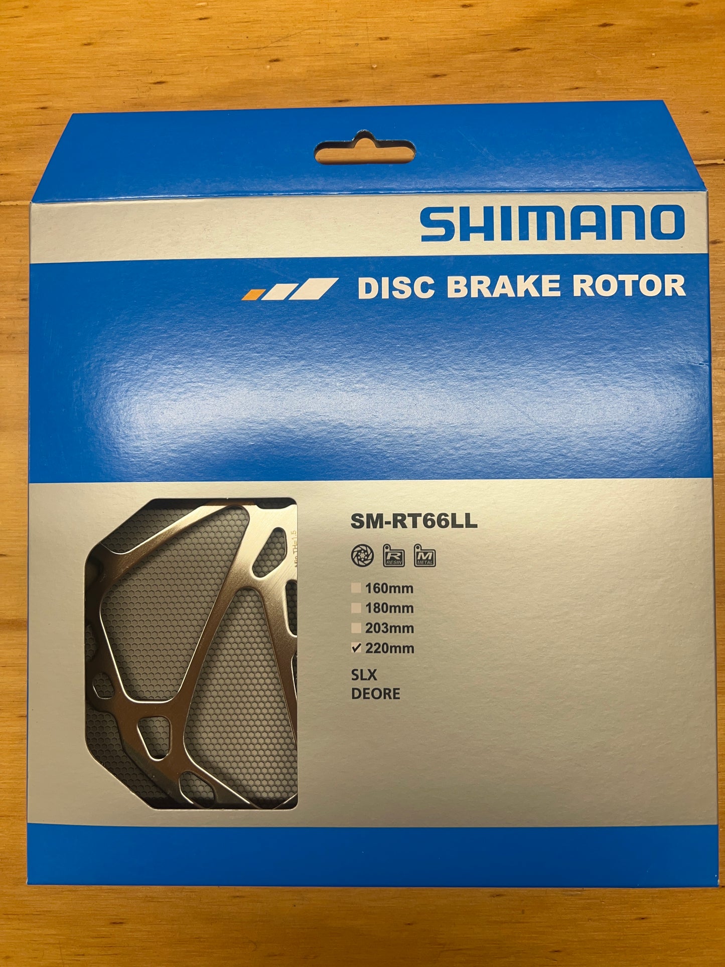 Shimano Disc Brake Rotor SM-RT66 220mm