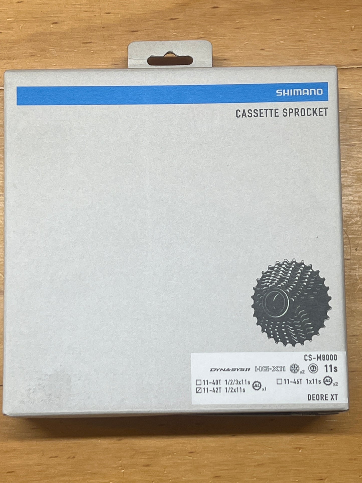 Shimano Cassette CS-M8000 11-42t 11sp
