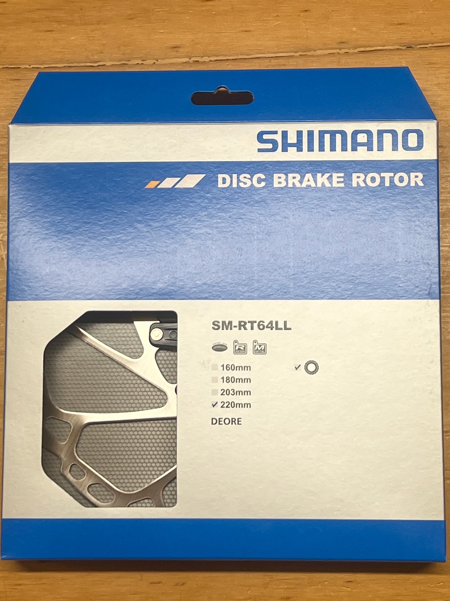 Shimano Disc Brake Rotor SM-RT64 220mm