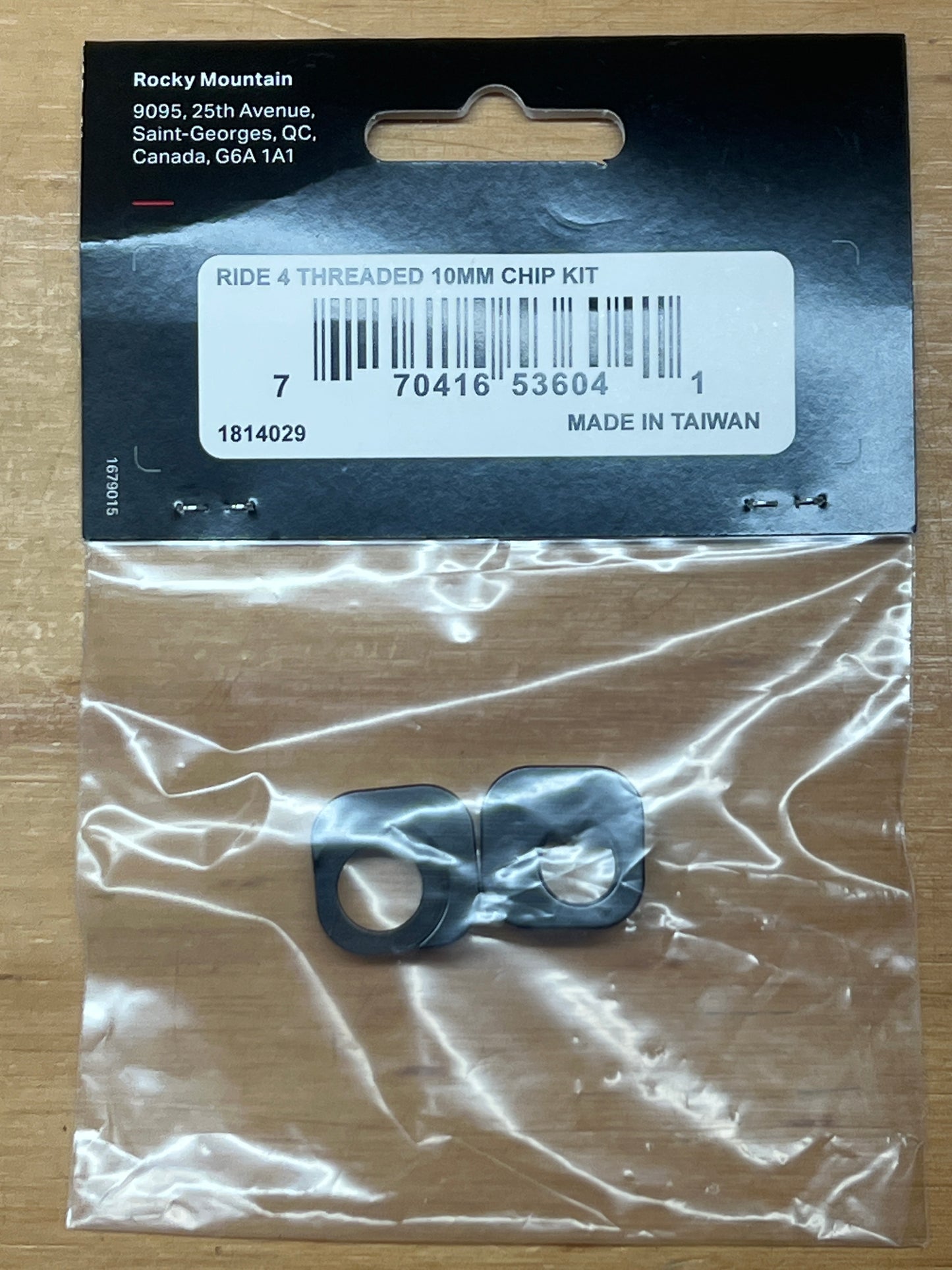 Rocky Mountain Ride 4 Threaded 10mm Chip Kit 1814029