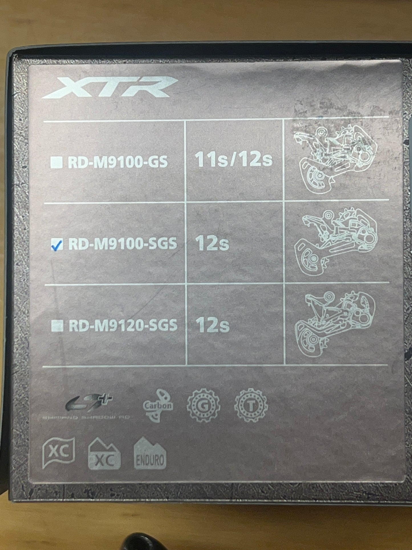 Shimano Derailleur XTR RD-M9100-SGS