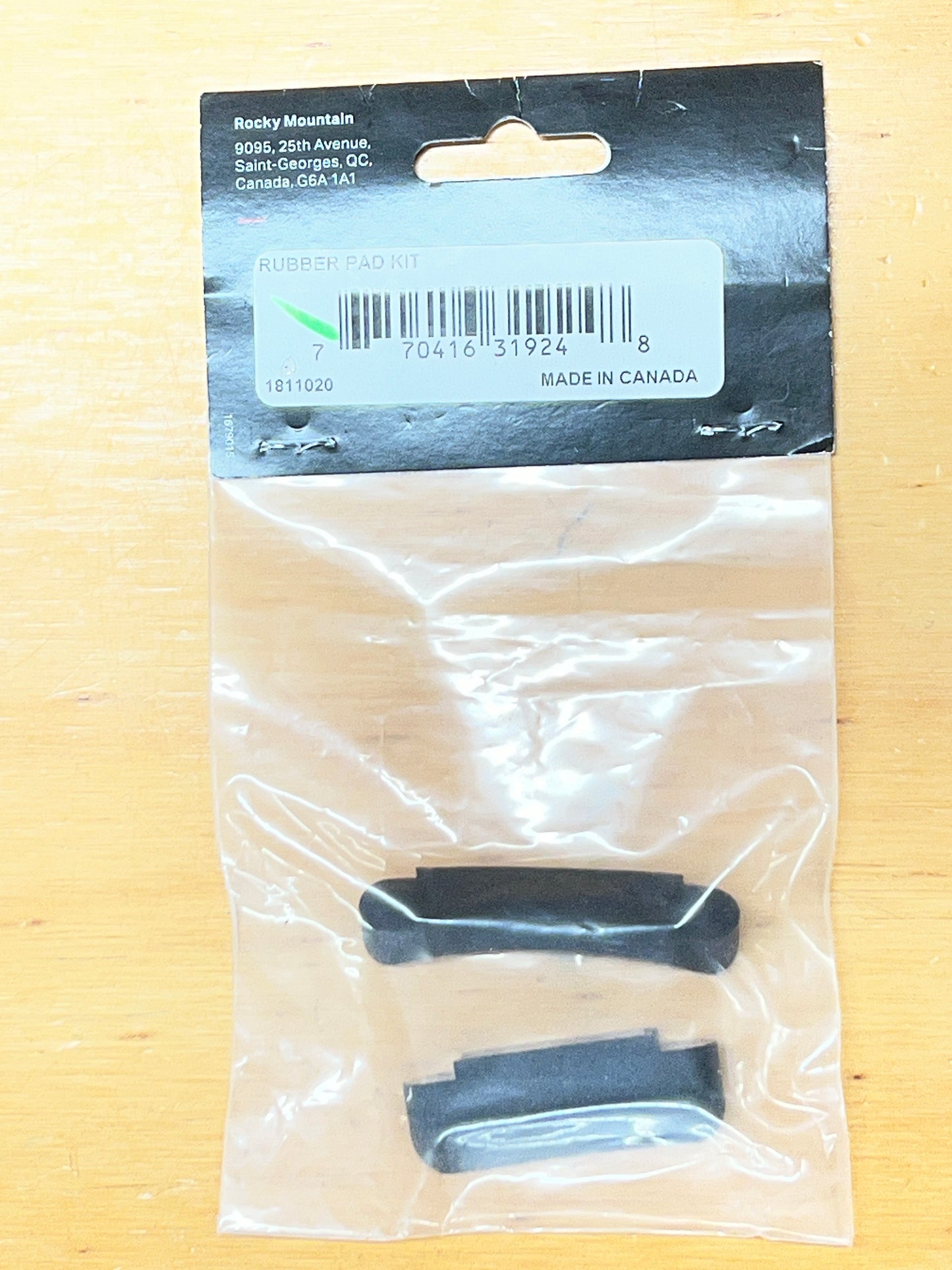 Rocky Mountain Rubber Pad Kit 1811020