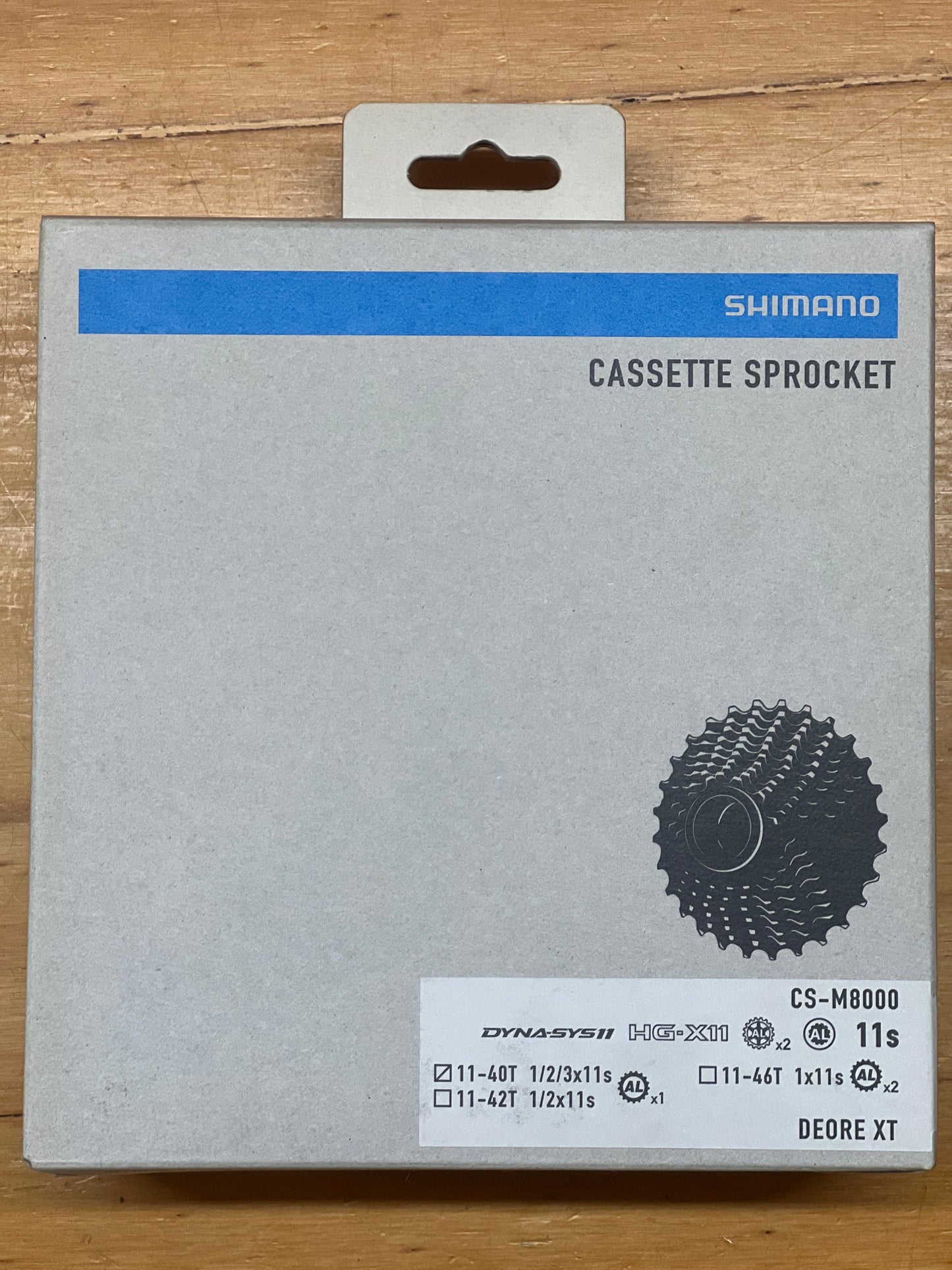 Shimano Cassette CS-M8000 11-40t 11sp
