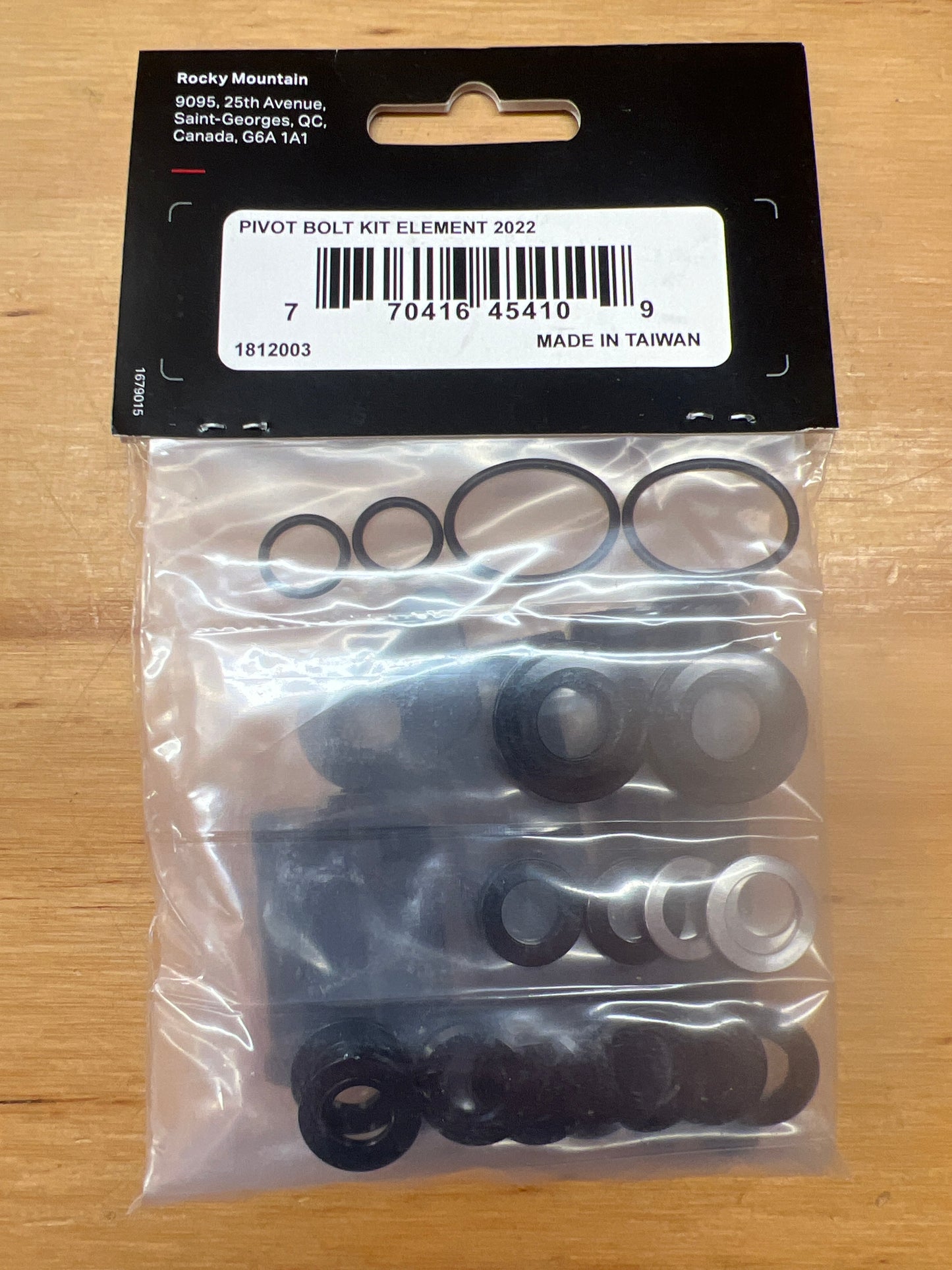 Rocky Mountain Pivot Bolt Kit 1812003