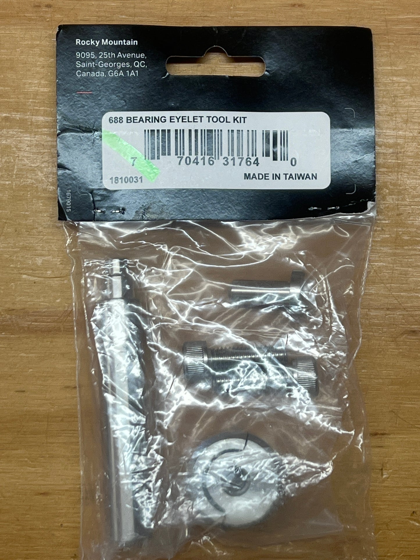 Rocky Mountain 688 Bearing Eyelet Tool Kit 1810031