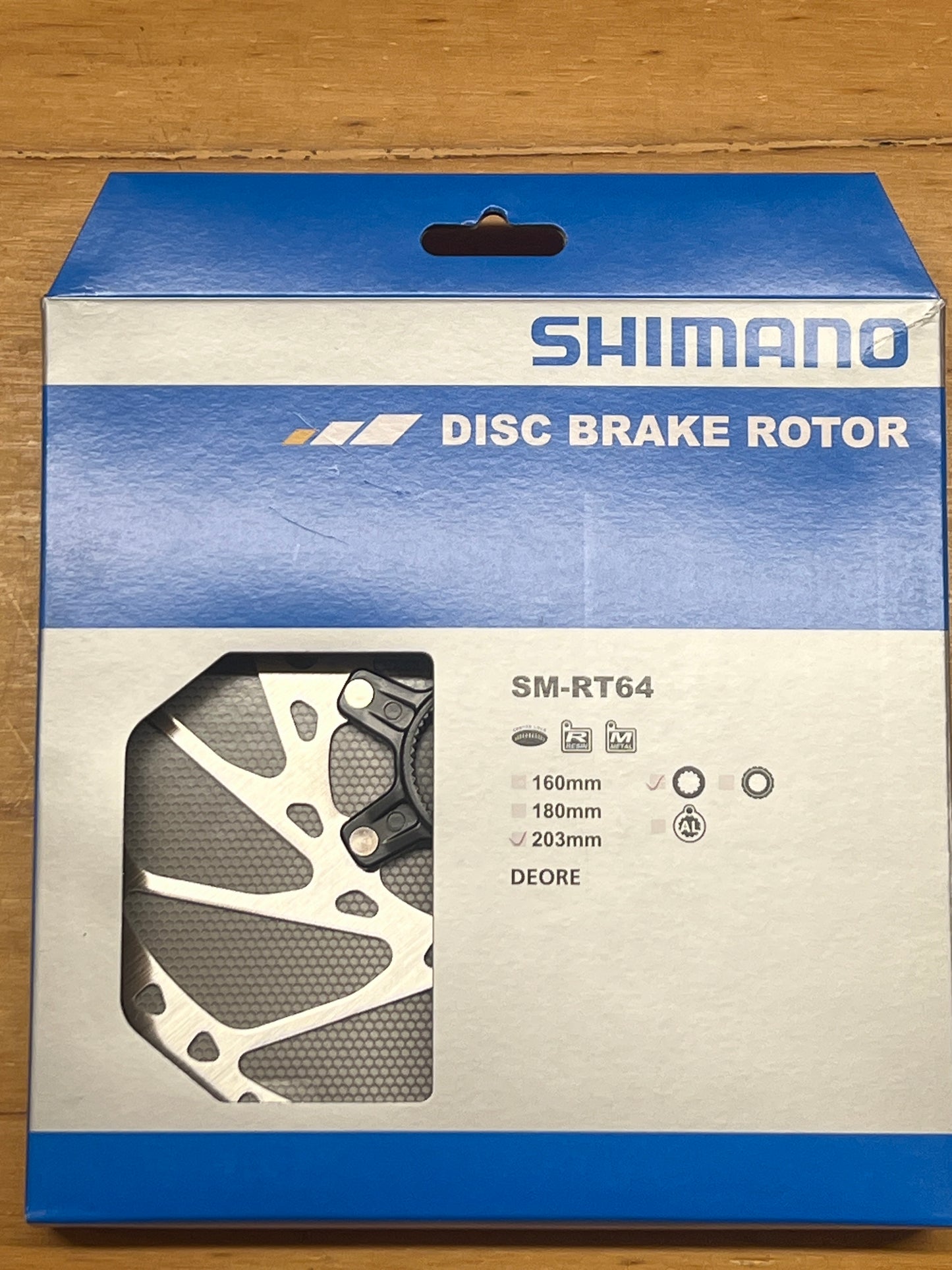 Shimano Disc Brake Rotor SM-RT64 203mm
