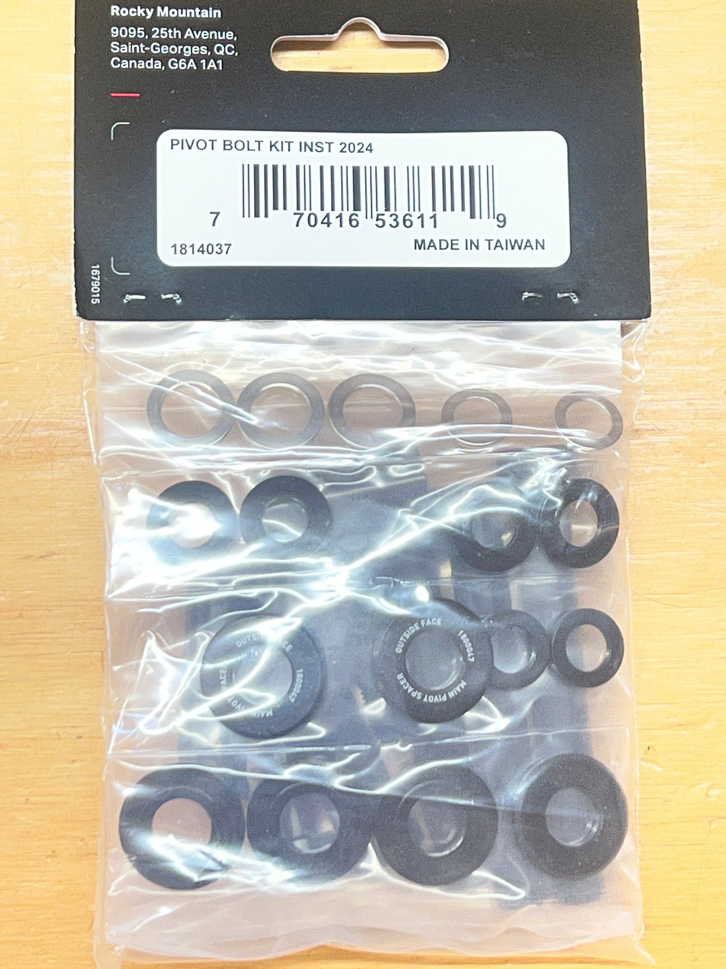 Rocky Mountain Pivot Bolt Kit 1814037