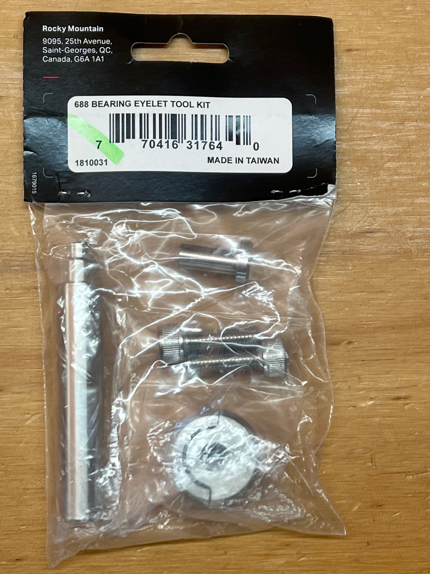 Rocky Mountain 688 Bearing Eyelet Tool Kit 1810031