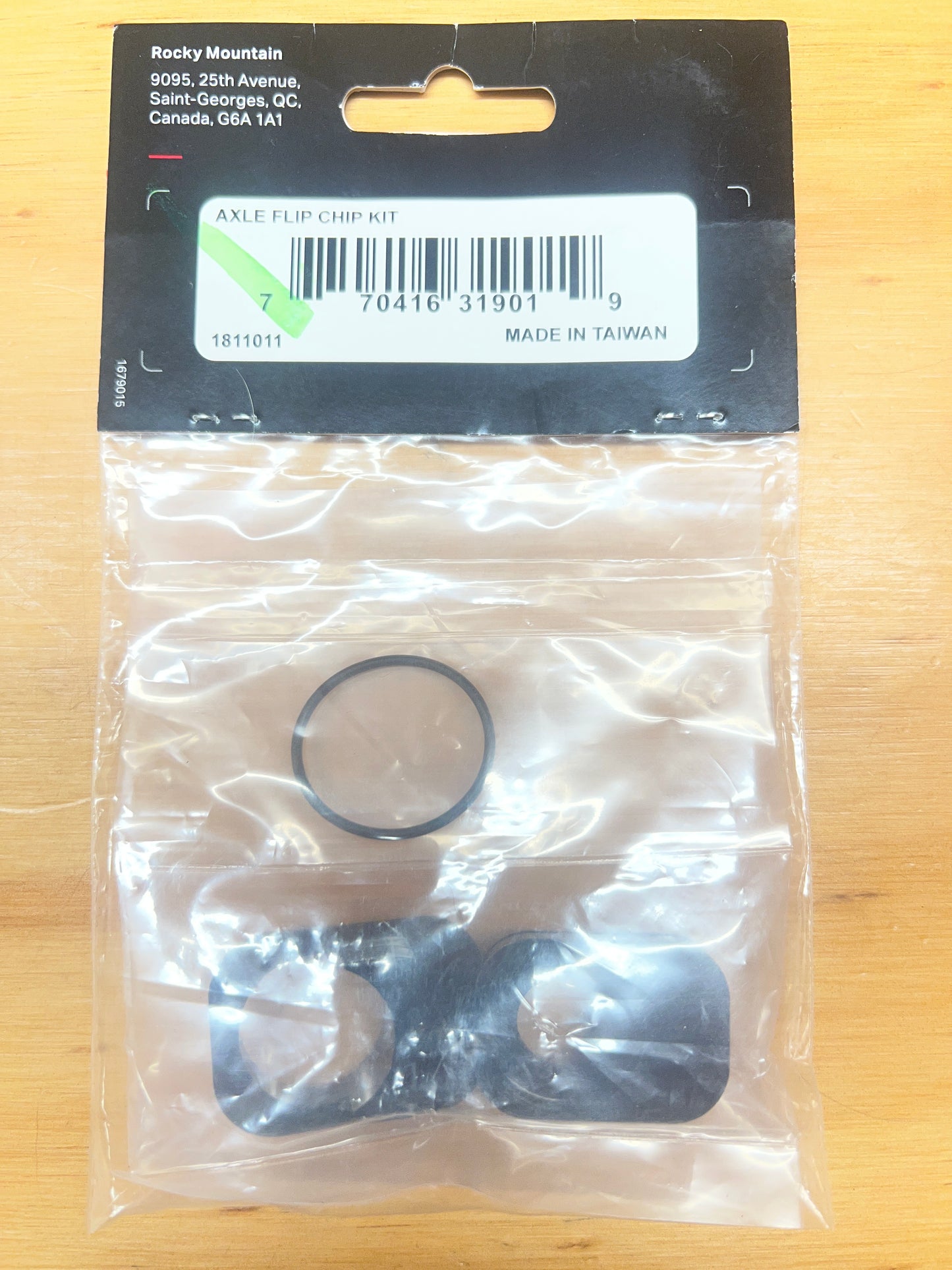 Rocky Mountain Axle Flip Chip Kit 1811011