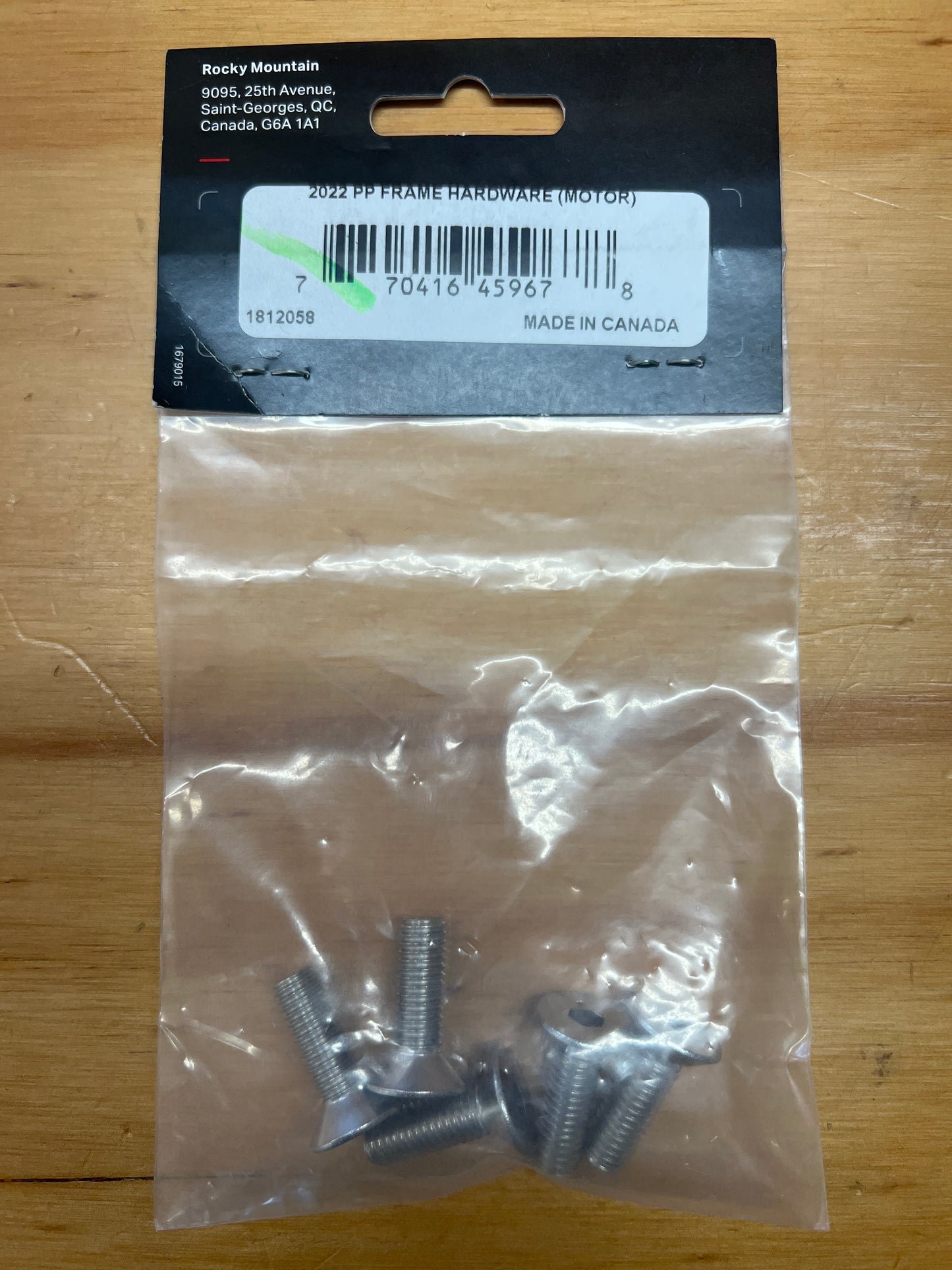 Rocky Mountain Frame Hardware (Motor) 1812058