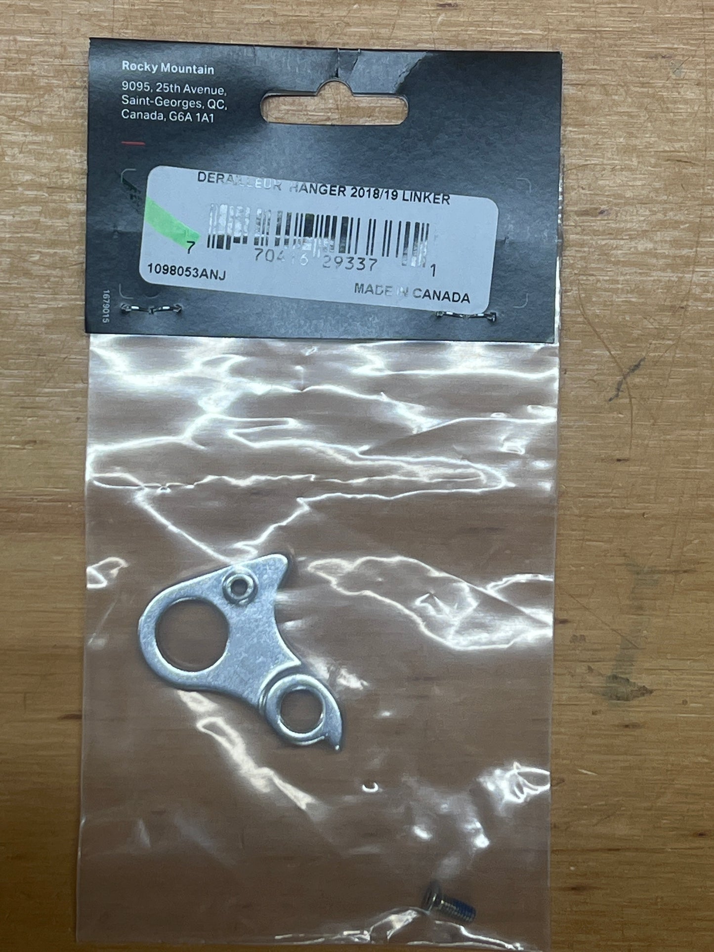 Rocky Mountain Derailleur Hanger 2018/19 Linker 1098053ANJ