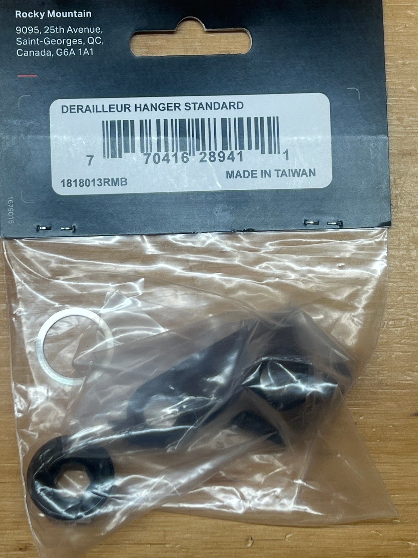 Rocky Mountain Derailleur Hanger Standard 1818013RMB