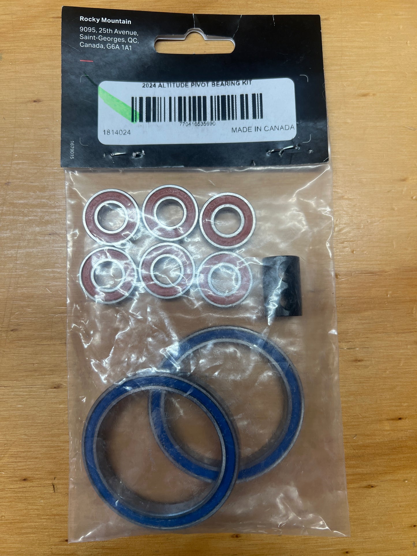Rocky Mountain 2024 Altitude Pivot Bearing Kit 1814024