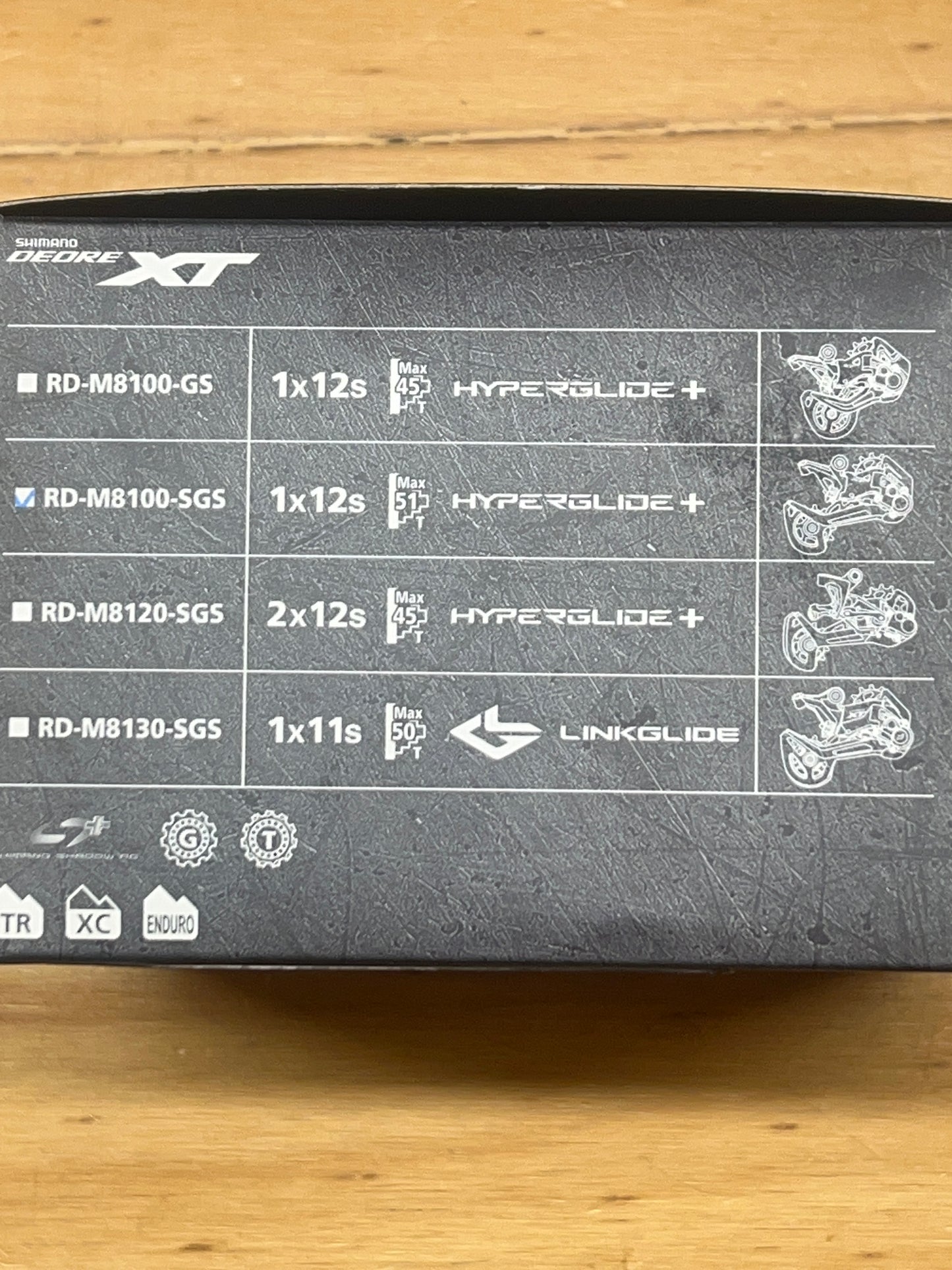 Shimano Derailleur XT RD-M8100-SGS